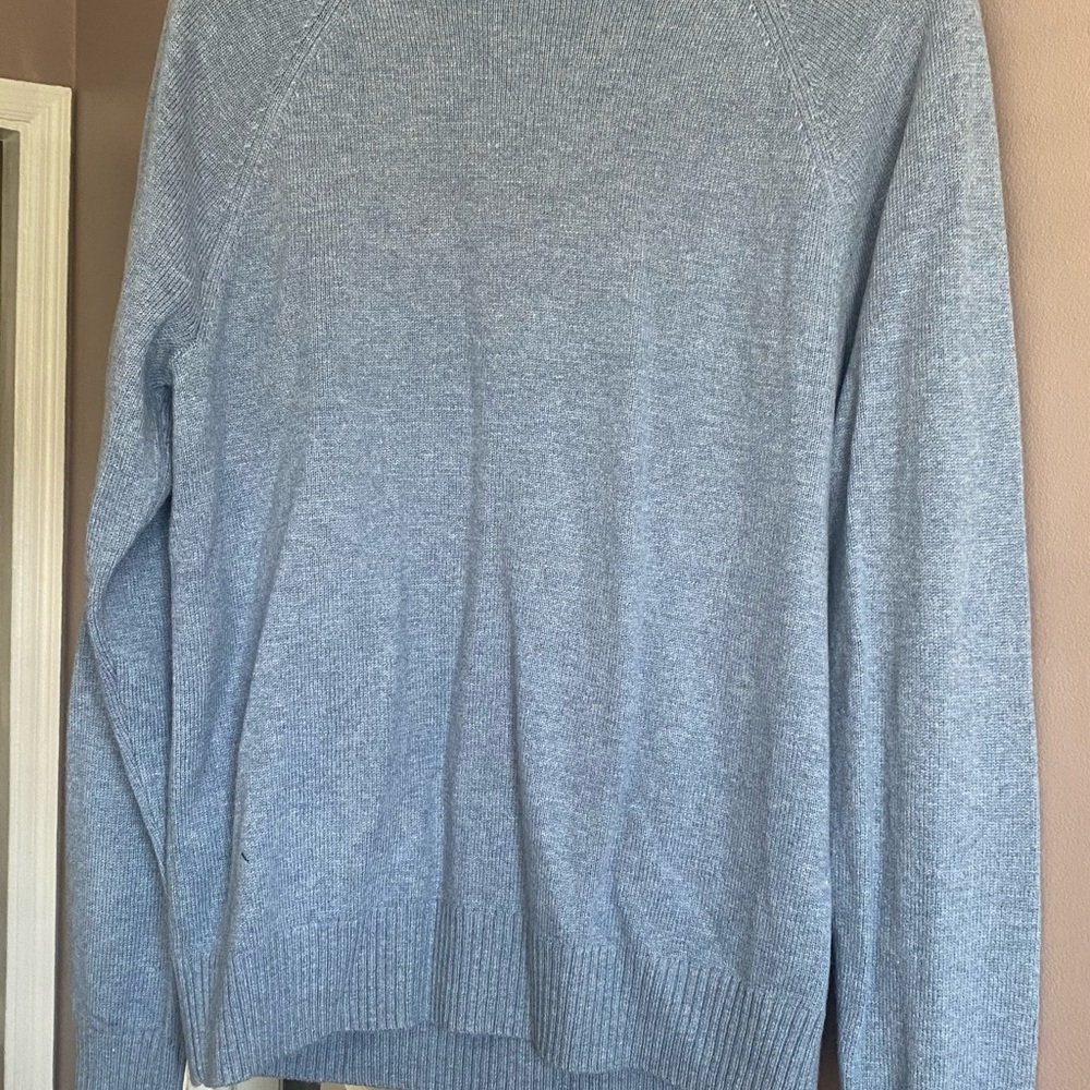 J crew men’s sweater size xl blue